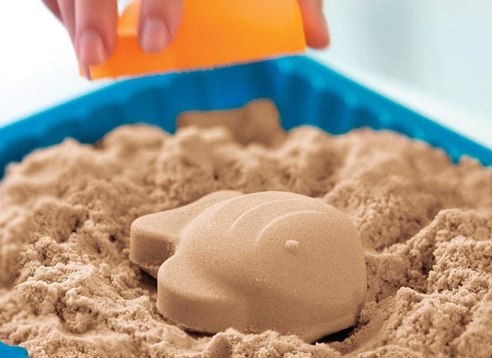 Kinetic sand texture