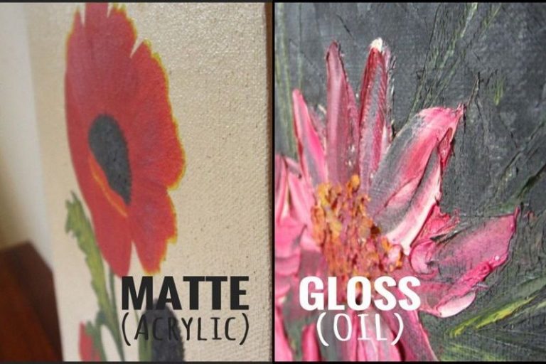 Acrylic Paint vs Oil Paint The Beginner's Guide Crafters Diary