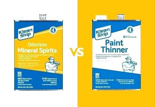 Difference Between Mineral Spirits and Paint Thinner