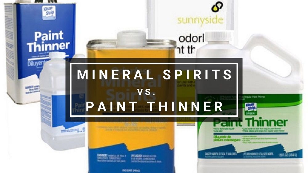 Mineral Spirits vs Paint Thinner