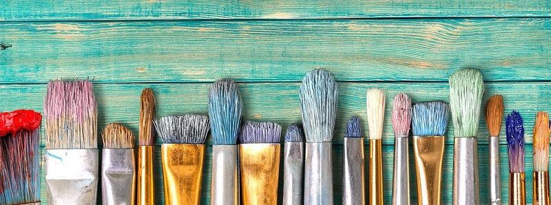 how to clean acryic paint brushes