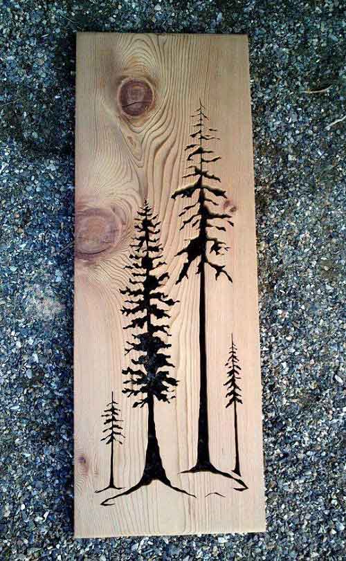 15 Easy Wood Burning Ideas For Beginners | Crafters Diary