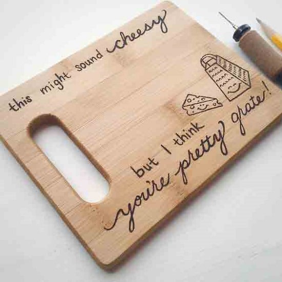 father's day wood burning ideas