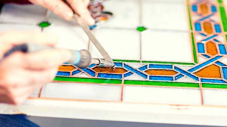 How To Solder Stained Glass